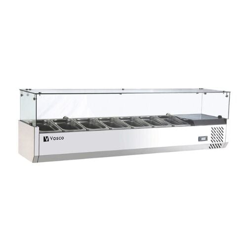 Vosco VFT-1500L2 6 Çekmeceli Saladbar, 150x39.5x44.5 cm