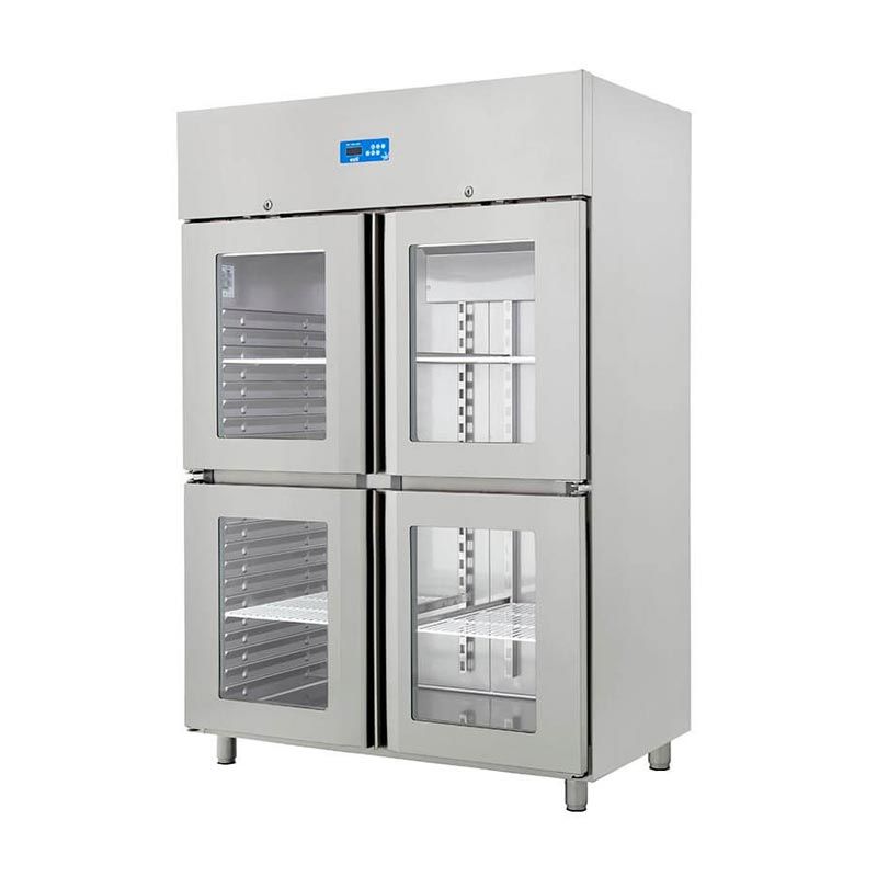 Öztiryakiler GN 1200 NMV Eko 4 Cam Yarım Kapılı Buzdolabı, 1200 L, 430K