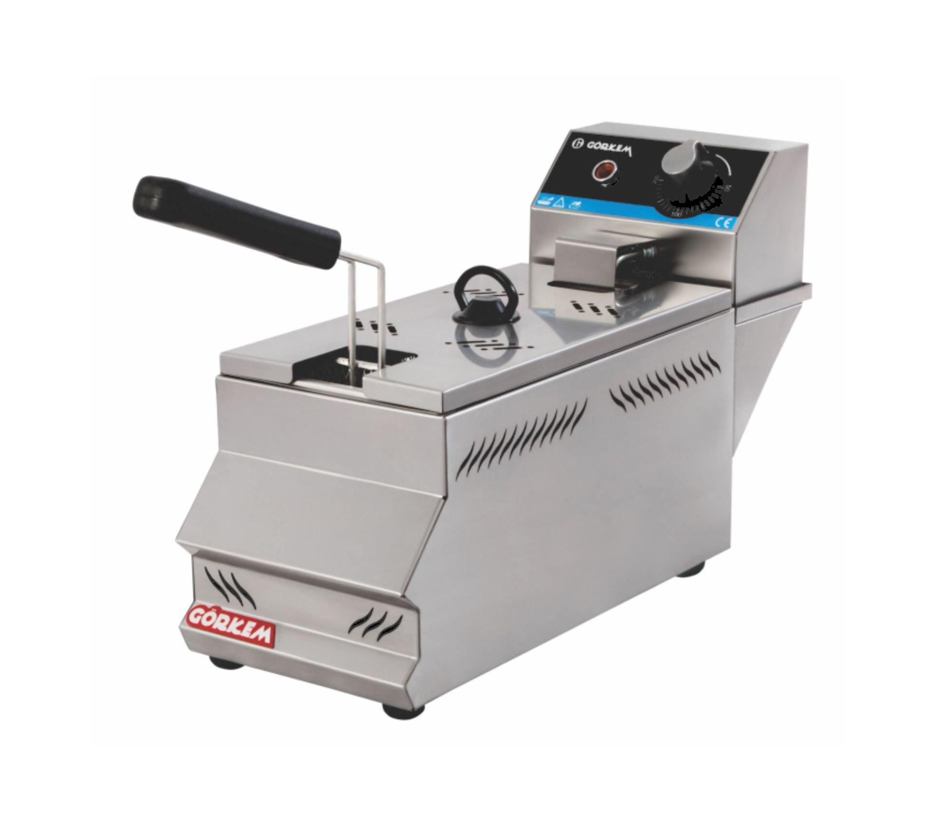 Görkem FE 30 Set Üstü Fritöz 3 LT Elektrikli 18x50x33 cm 303