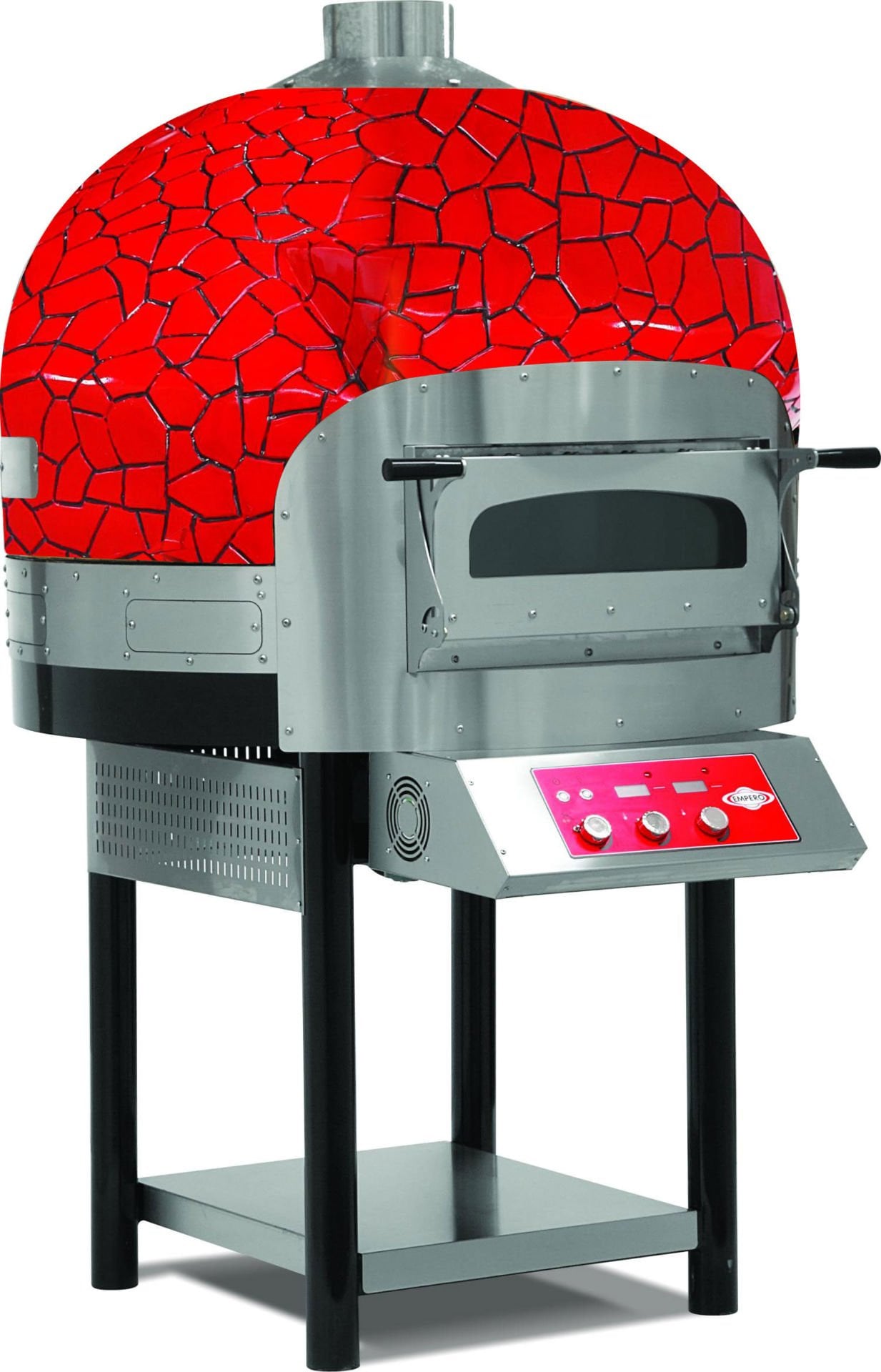 Empero EMP.SPO.01 Elektrikli Döner Tabanlı Pizza Fırını 6 Pizza Kapasiteli 380V