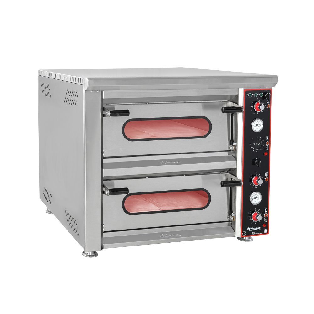 Himaksan HMK-PFE8 878 Pizza Fırını Çift Katlı Elektrikli, Manuel 8X30 Pizza