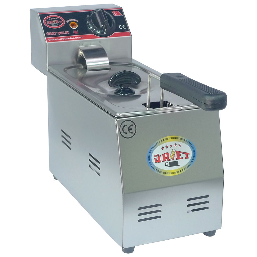 Üret 3 Litre Elektrikli Fritöz 43x18x31 Cm FRT 2