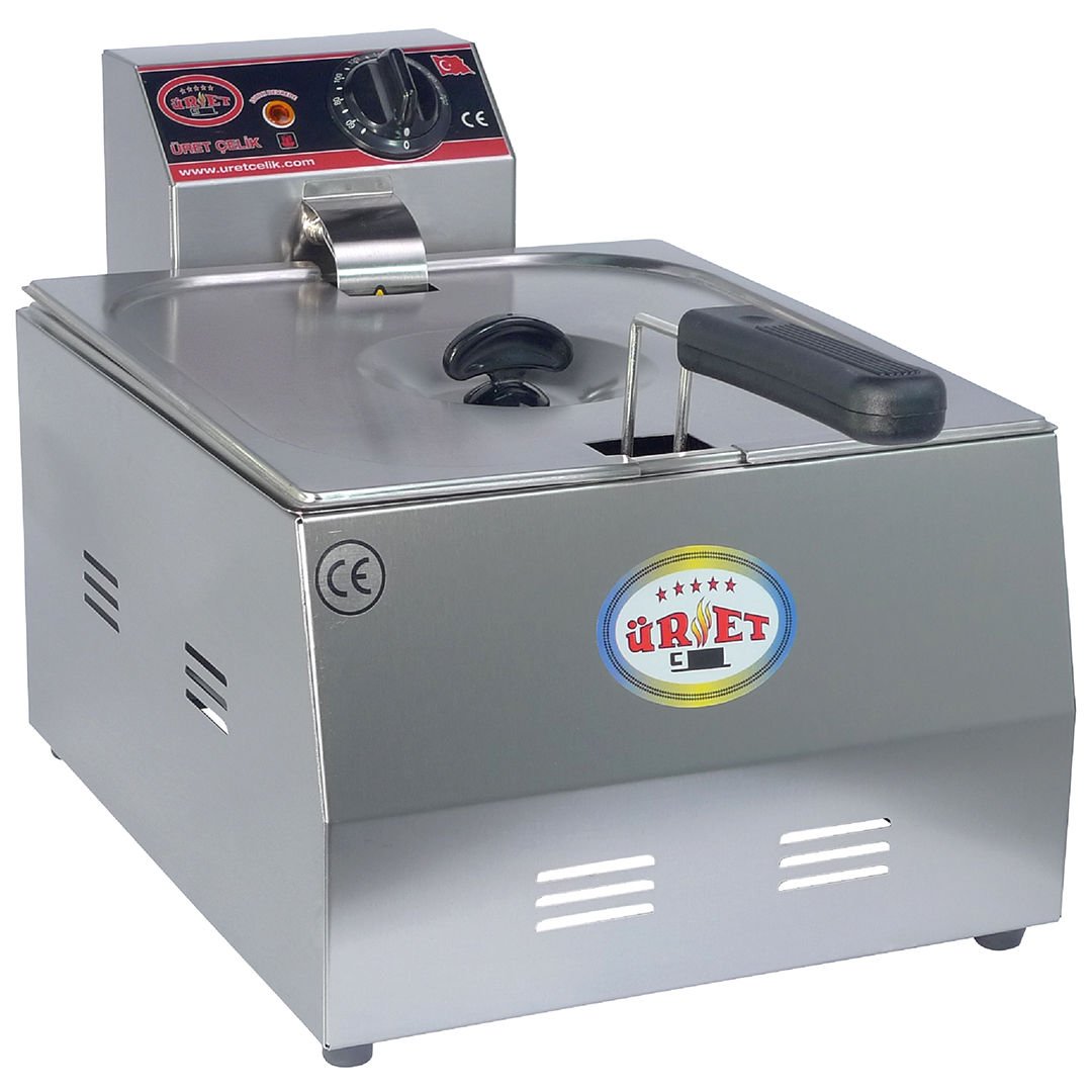 Üret 5 Litre Elektrikli Fritöz 43x27x31 Cm FRT 1