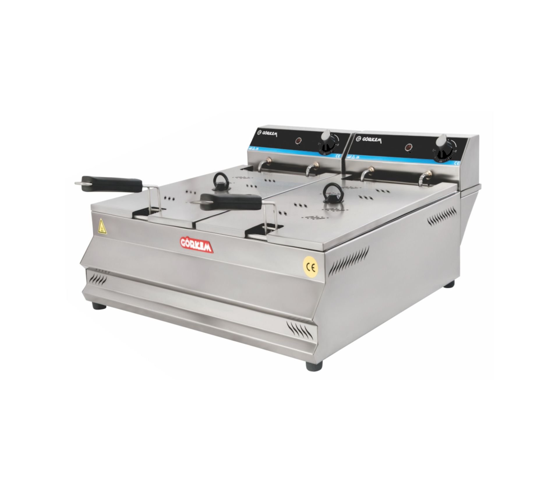 Görkem FE 1010 Set Üstü Fritöz 10+10 LT Elektrikli 66,5x70x33 cm 311