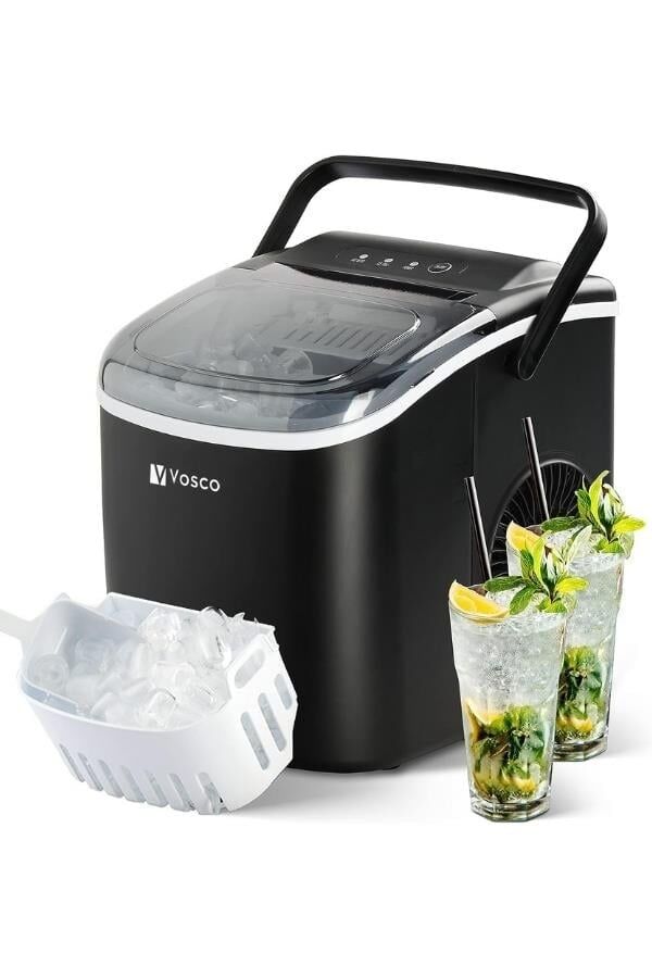 Vosco VHZB-12H Eco Buz Makinesi siyah