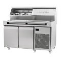Öztiryakiler 2 Kapılı Make Up Pizza Hazırlık Buzdolabı 140*80*85 Özel Pizza Önü Telli