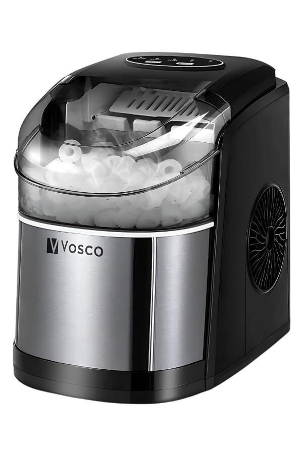 Vosco Set Üstü Buz Makinesi 12 Kg Siyah VHZB-12C