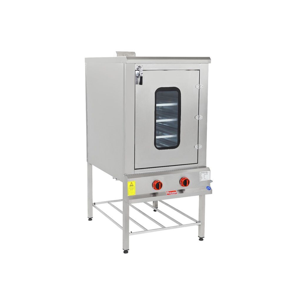 Himaksan HMK-PB 1075 Tek Kapılı Pasta Börek Fırını Doğalgazlı 75x100x160 cm
