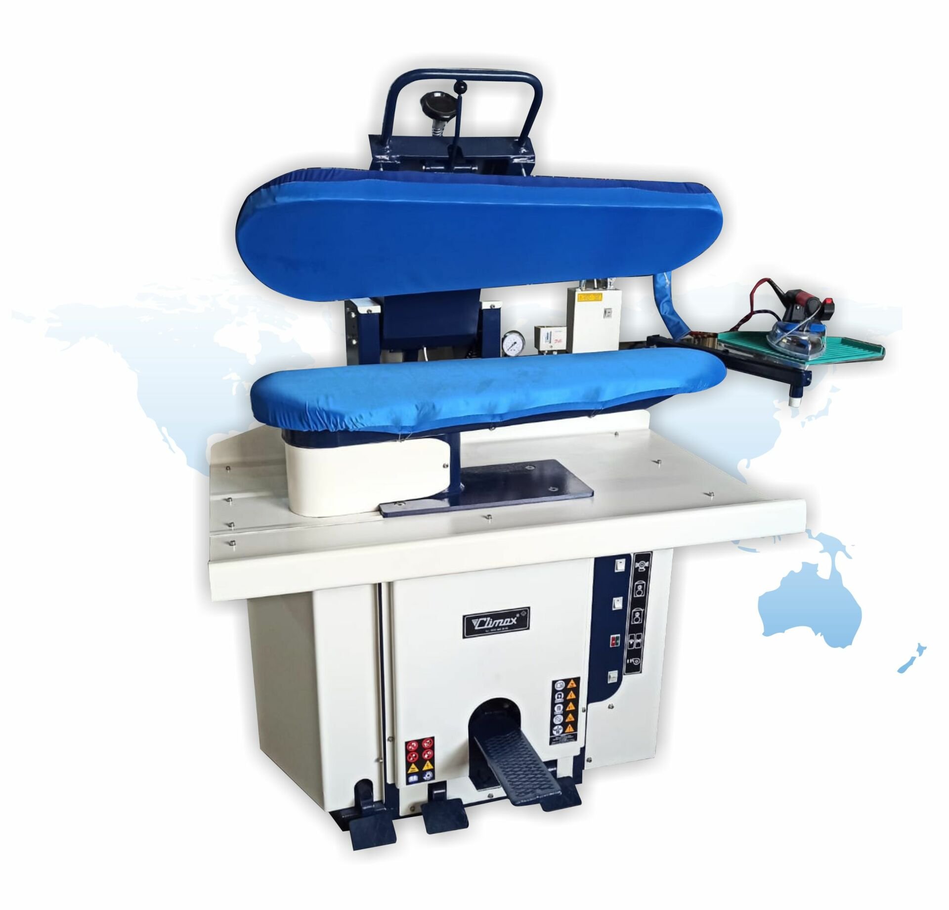 Klimaks Kendinden Kazanlı Manuel Üniversal Beden Ütü Presi