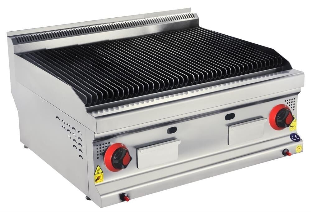 CSA Gazlı Lavataş Döküm Izgara Set Üstü 80x70x30 cm LPG  KRCS.IZLDG.870