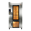 Vosco Gazlı 10 Tepsili Rotary Fırın 91×142,5×137+88 Cm VAS- CH10Q