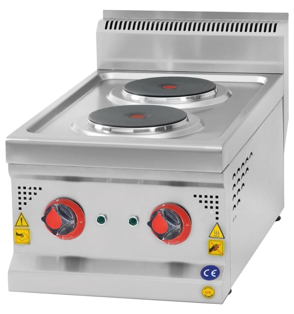 CSA 2 li Elektrikli Pleyt Ocak Set Üstü 40x70x30 cm KRCS.SOE.470