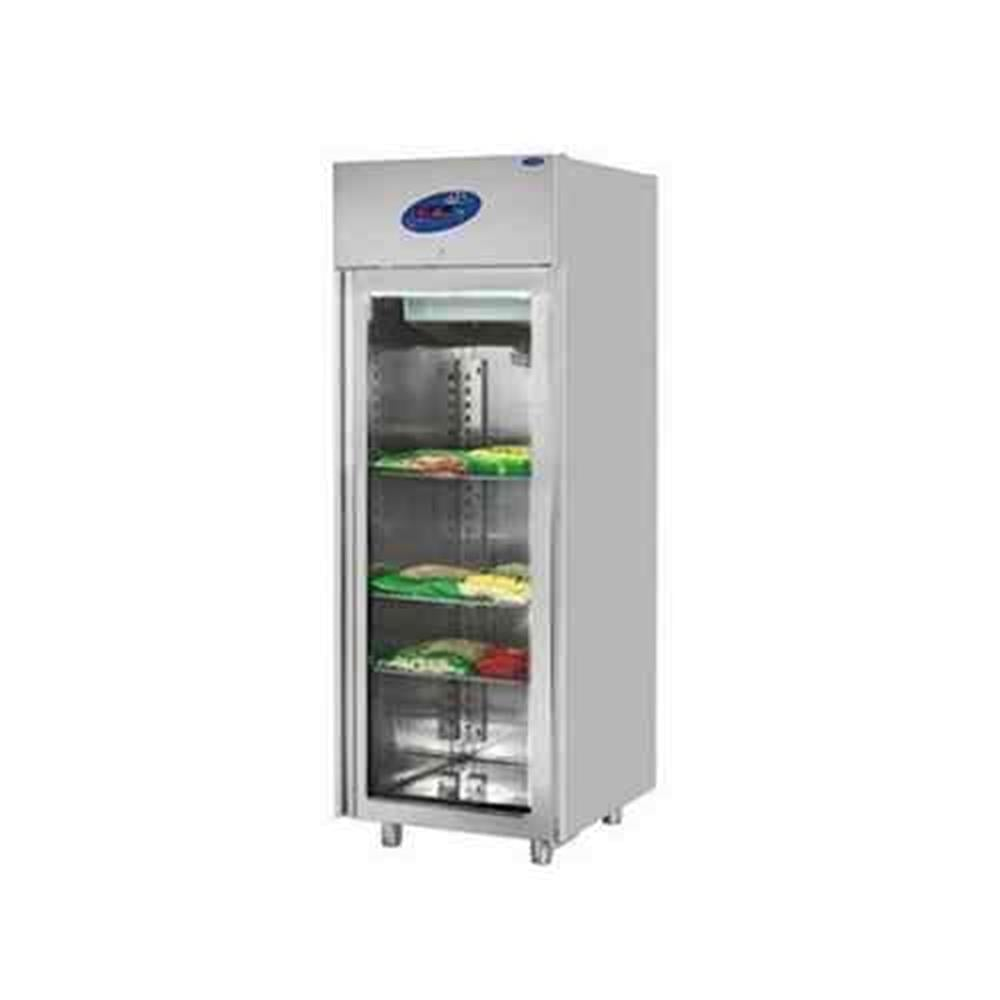 CSA Tek Cam Kapılı Dik Derin Dondurucu 430 Kalite 70x71x207 Cm CS.DBL.600.C