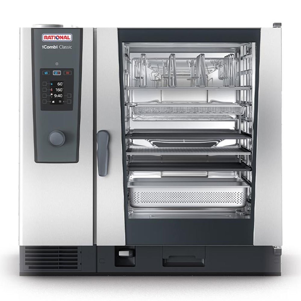 Rational iCombi Classic  10x2/1 GN Kapasiteli Kombi Fırın Elektrikli ICC102E