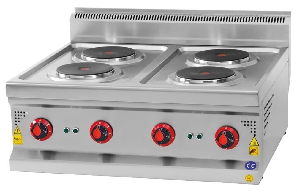 CSA 4 lü Elektrikli Ocak Set Üstü 80x70x30 cm KRCS.SOE.870