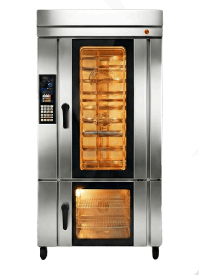 Vosco Elektrikli 10 Tepsili Rotary Fırın 91x 142 x 137+88 Cm VAS-CH10D
