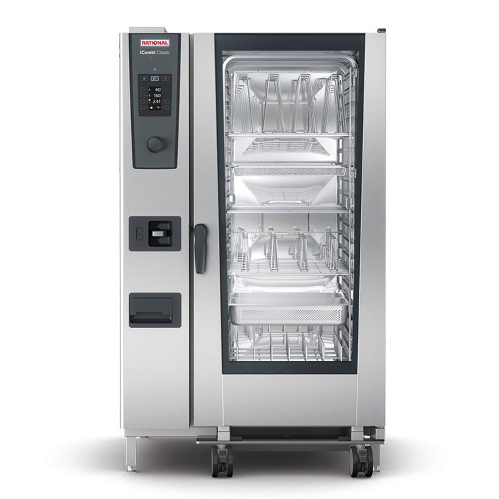 Rational iCombi Classic  20x2/1 GN Kapasiteli Kombi Fırın Elektrikli ICC202E
