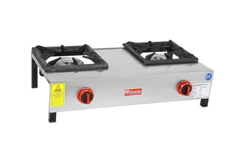 Himaksan HMK-LKK 2 Alçak Lokanta Ocağı  2'li Doğalgazlı 86X47x25 cm