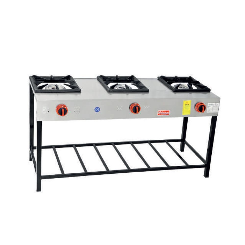 Himaksan HMK-LKY 3 Yüksek Lokanta Ocağı  3'lü LPG'li 139X47X70 cm