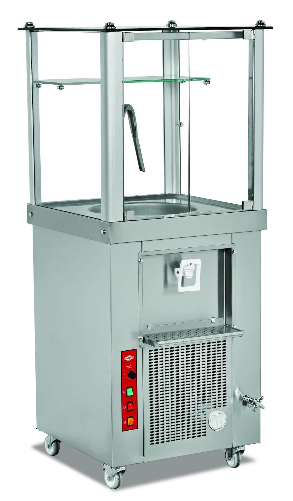 Empero EMP.AYR.40-P Köpüklü Ayran Makinesi Paslanmaz 40 lt 220V