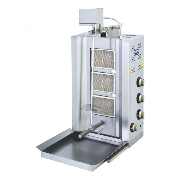 Görkem GDO 30 Üstten Motorlu Döner Ocağı 3 Radyanlı Doğalgazlı 463