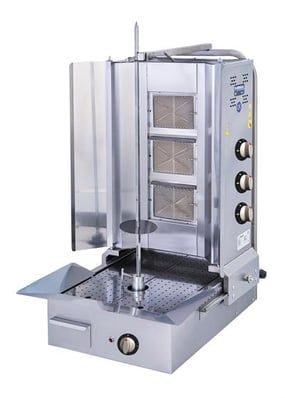 Görkem GDO 30 Alttan Motorlu Döner Ocağı 3 Radyanlı Doğalgazlı 430