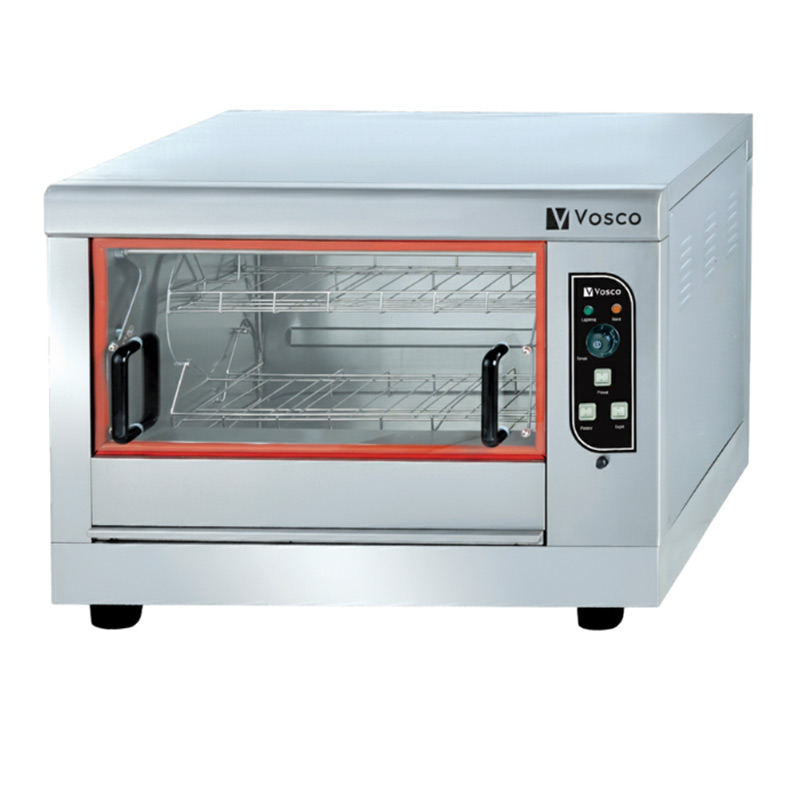 Vosco VS-ER268 12-16 Piliç Kapasiteli Piliç Çevirme Makinesi, Elektrikli