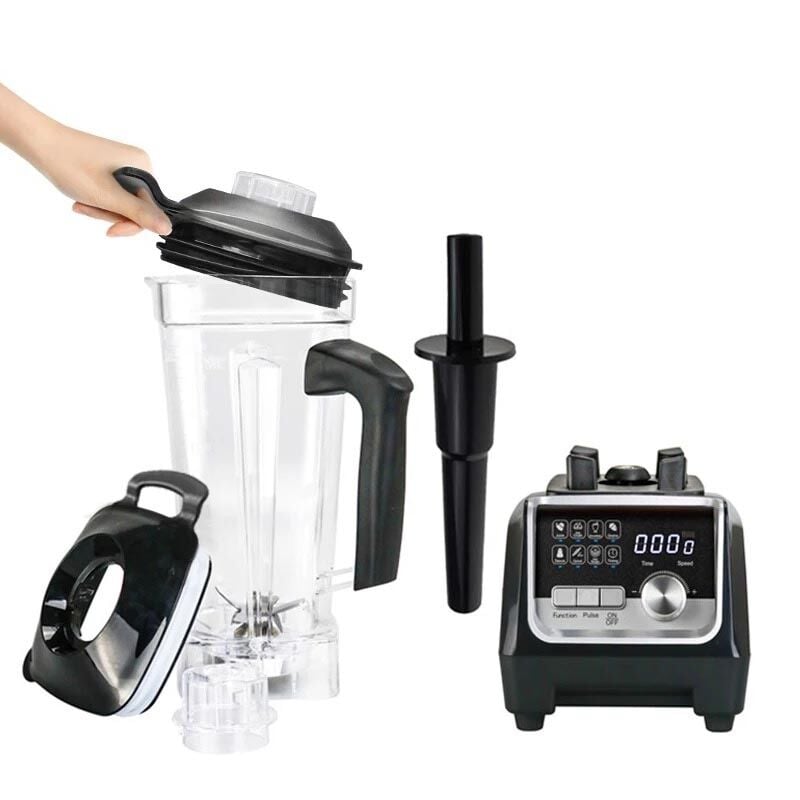 Vosco VHS-206C Pro Dijital Buz Kırıcı Bar Blender, 2 L, 1600 W siyah