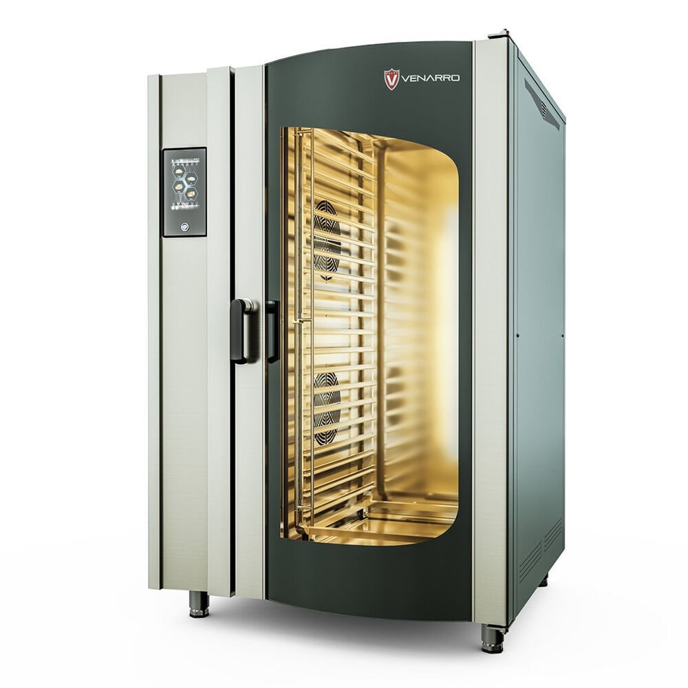 Venarro 40 Tepsili Dijital Konveksiyonlu Fırın, Elektrikli 40 Gn 1/1 DEF-K40D