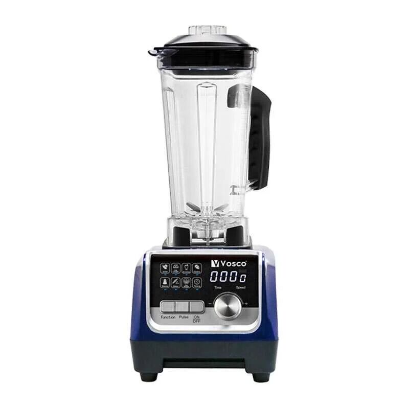 Vosco VHS-206C Pro Dijital Buz Kırıcı Bar Blender, 2 L, 1600 W mavi