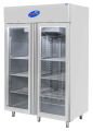 CSA CS-DBLK-1400-M-C Dik Tip Çift Cam Kapılı Monoblok Derin Dondurucu 1400 Litre 140x81x207 cm 304K