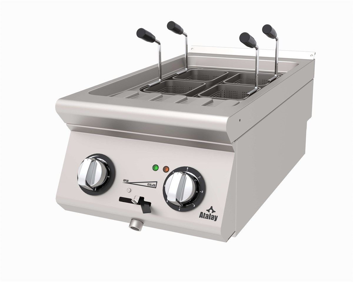 Atalay Makarna Haşlama Makinesi 4 Sepetli Elektrikli 40x73x30 Cm AMP-473