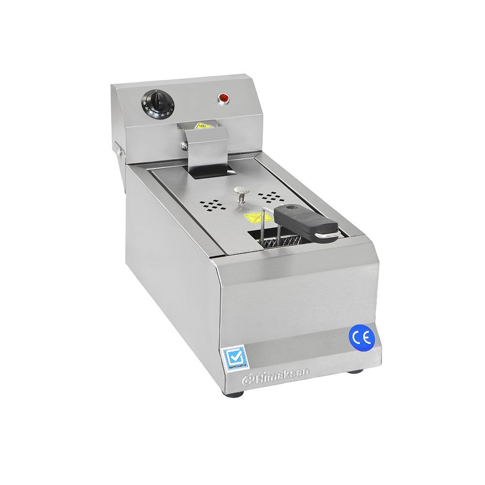 Himaksan HMK-FE 3 Fritöz Tekli 3 Lt Elektrikli 24x50x20 cm