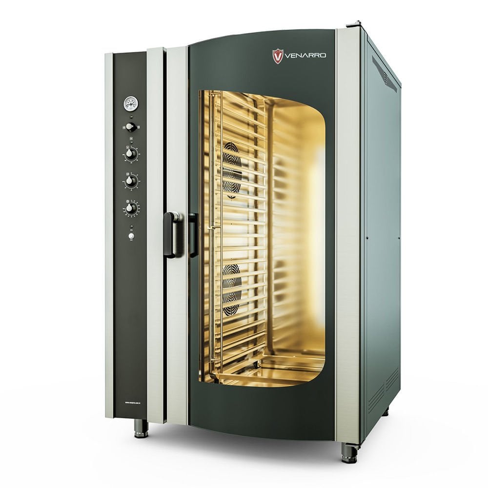 Venarro 40 Tepsili Manuel Konveksiyonlu Fırın, Elektrikli 40 Gn 1/1 DEF-K40