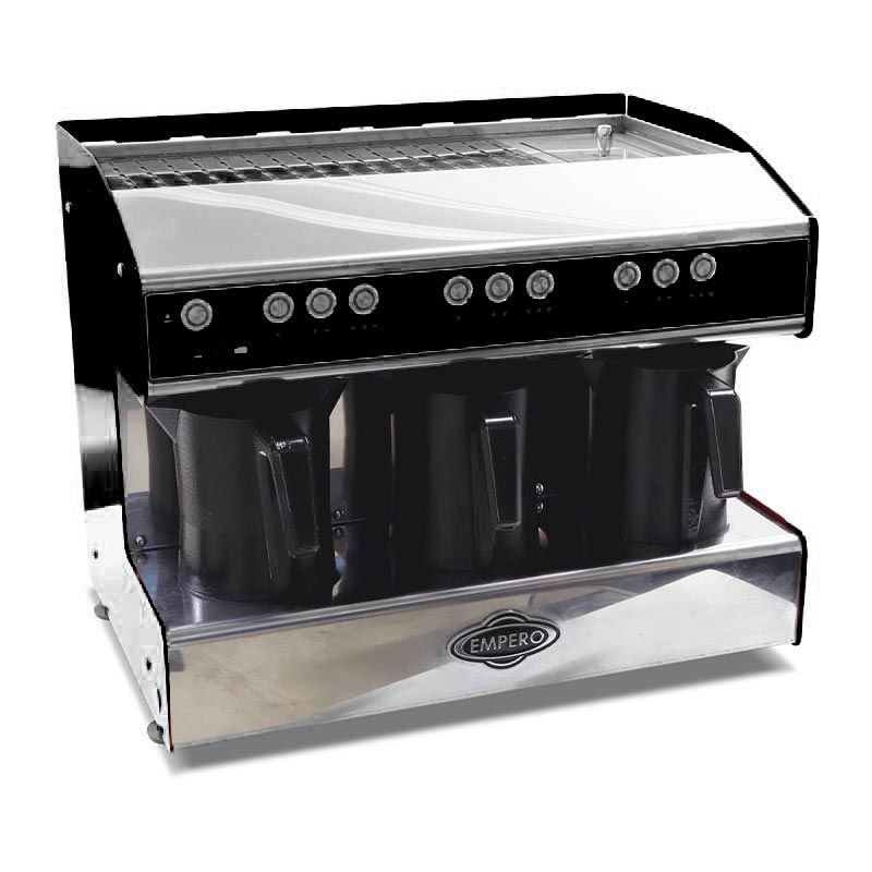 Empero EMP.LC3-B Türk Kahve Makinesi 3 Cezveli Siyah 230V