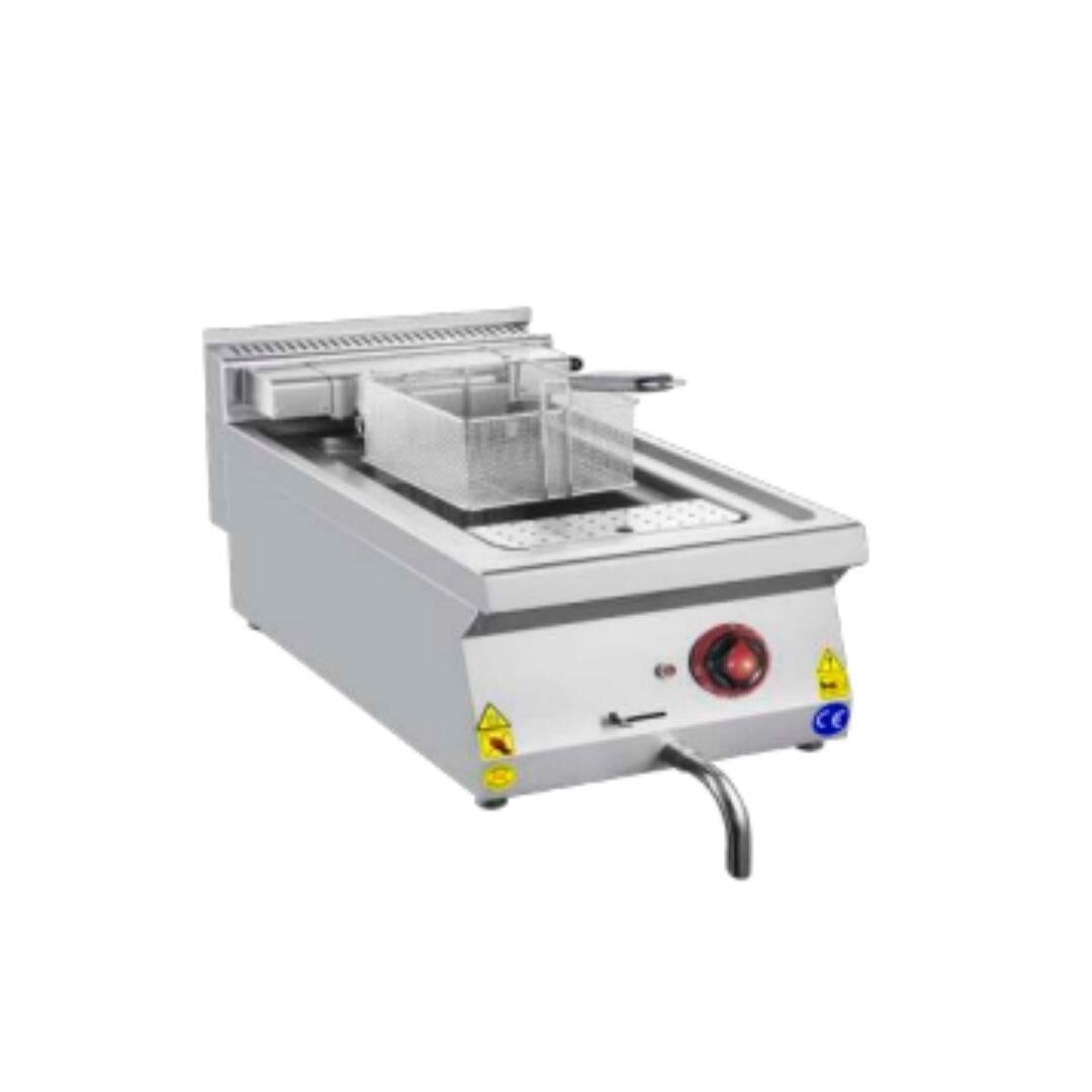 CSA 10 Litre Gazlı Fritöz 700 seri 40x75x30 cm KRCS.ESFG.470