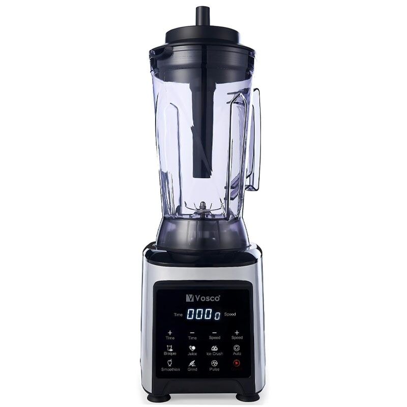 Vosco VHS-360C Pro XL 8 Bıçaklı Dijital Bar Blender, 4 L, gri