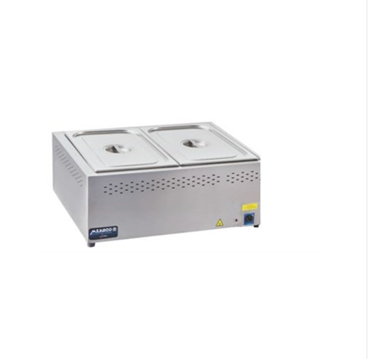 Görkem SBM 1120 Set Üstü Benmari 2 x GN1/1 Elektrikli 73x60x29 cm 512