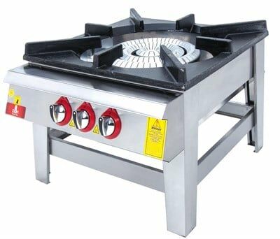 DRN Üç Yanışlı Yer Ocağı Gazlı ve Lpg Li 70x80x55 Cm DRNKS-7073