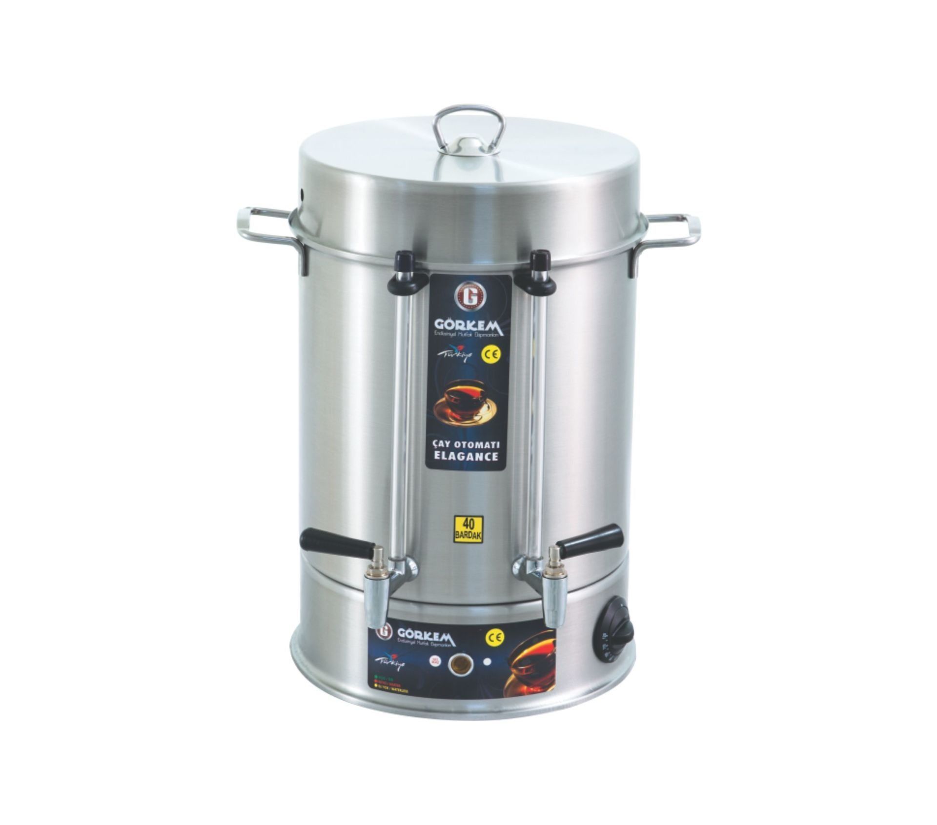 Görkem CM 120 Çelik Musluklu 120 Bardak Çay Otomatı 173