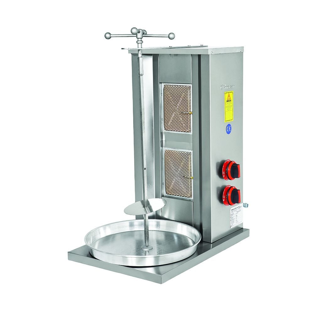 Himaksan HMK-DNG 2 Sabit Motorsuz Döner Ocağı 2 Radyanlı Doğalgazlı