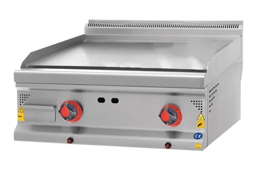 CSA Gazlı Düz Pleyt Izgara Set Üstü 80x70x30 cm KRCS.IZPG.870l