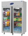 CSA Dik Tip Buzdolabı 2 Cam Kapılı 140x81x207 CS.DBN.1400.C