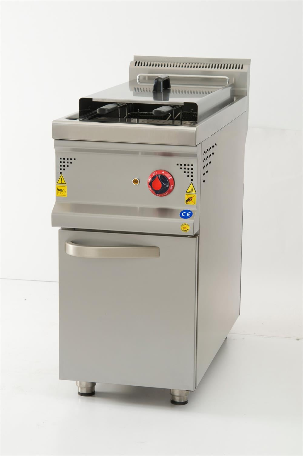 CSA Elektrikli Fritöz 24 Litre Alt Dolaplı 40x90x85 cm KRCS.DFE.490