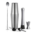 Vosco VSC-600B 6 Parça Boston Shaker Kokteyl Seti, 750 ml