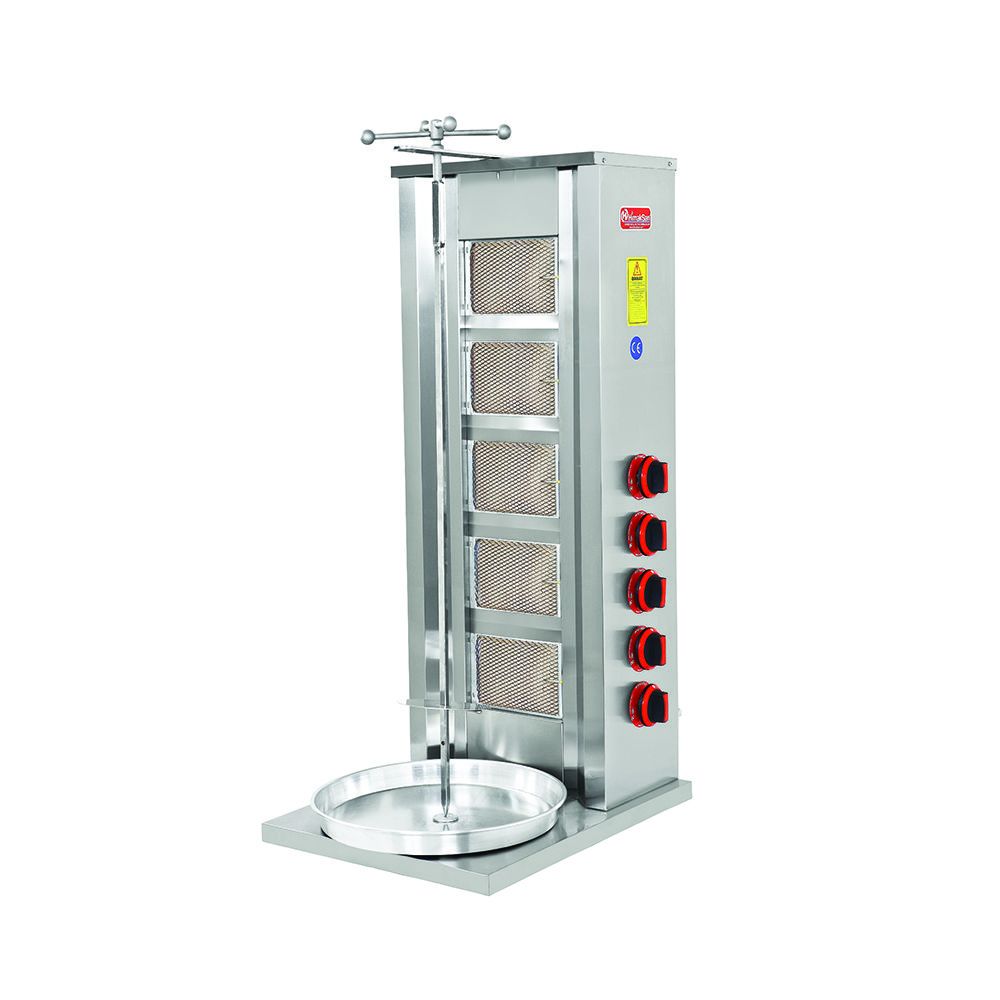 Himaksan HMK-DNG 5 Sabit Motorsuz Döner Ocağı 5 Radyanlı Doğalgazlı