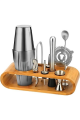 Vosco VSC-900B 10 Parça Avantajlı Kokteyl Set Boston Shaker (750ml)