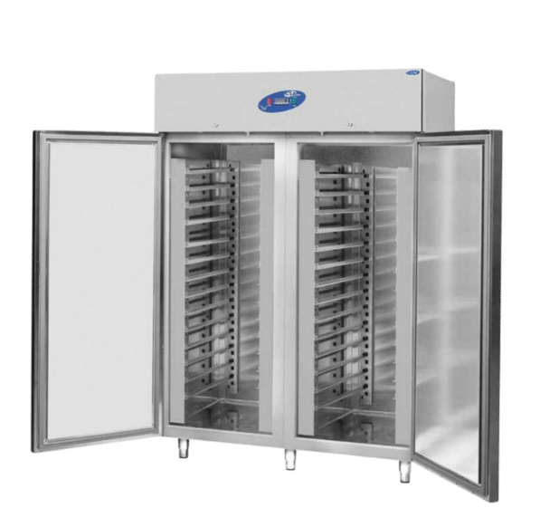 CSA Dik Tip Hamur Dinlendirme Dolabı 2 Kapılı 140x81x207 Cm CS.DBN.1400.T