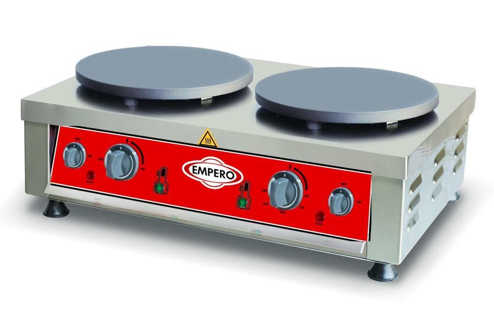 Empero EMP.KR.020 Çiftli Krep Makinesi 220V