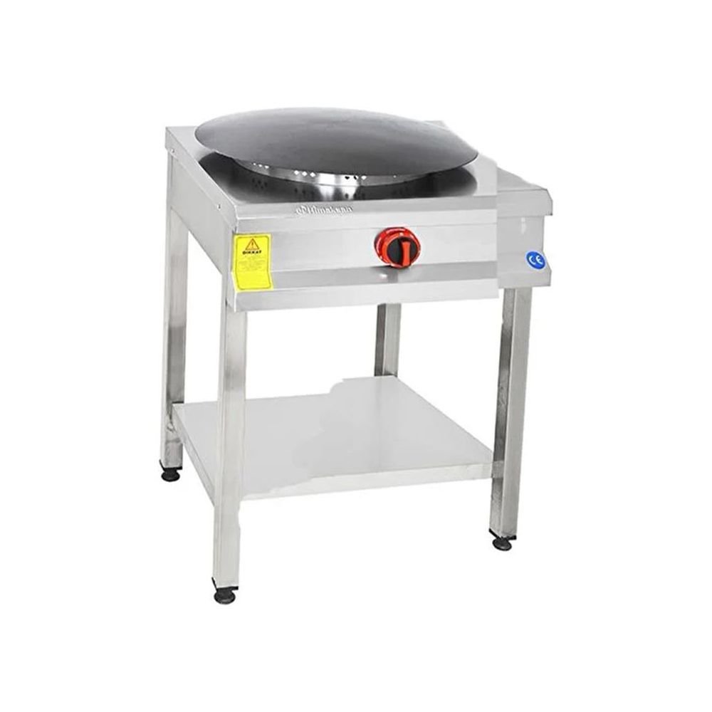 Himaksan HMK-TBGZOG 1 Taban Raflı Tekli Gözleme Ocağı Doğalgazlı 60x60x85 cm